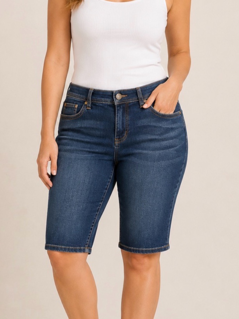 Tommy Bahama Denim Bermuda Shorts in Blue Wash